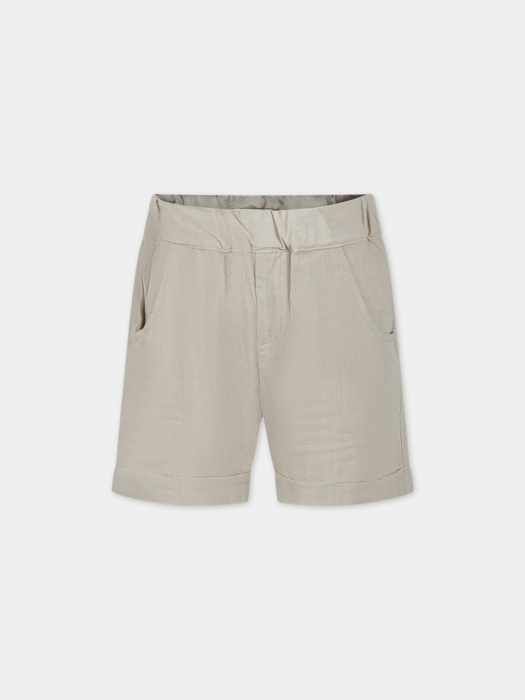 Shorts beige per bambino